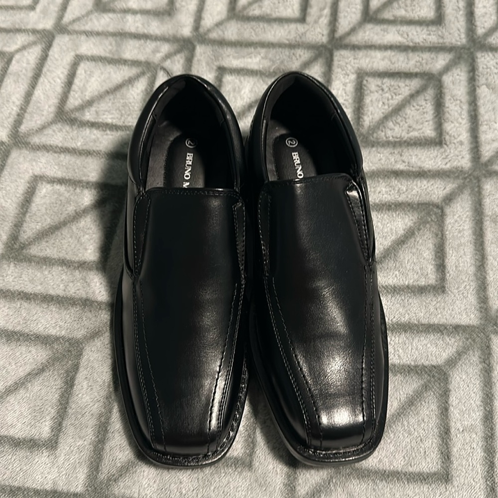 Boy's Dress Shoes Slip-On Loafer Wedding Shoes